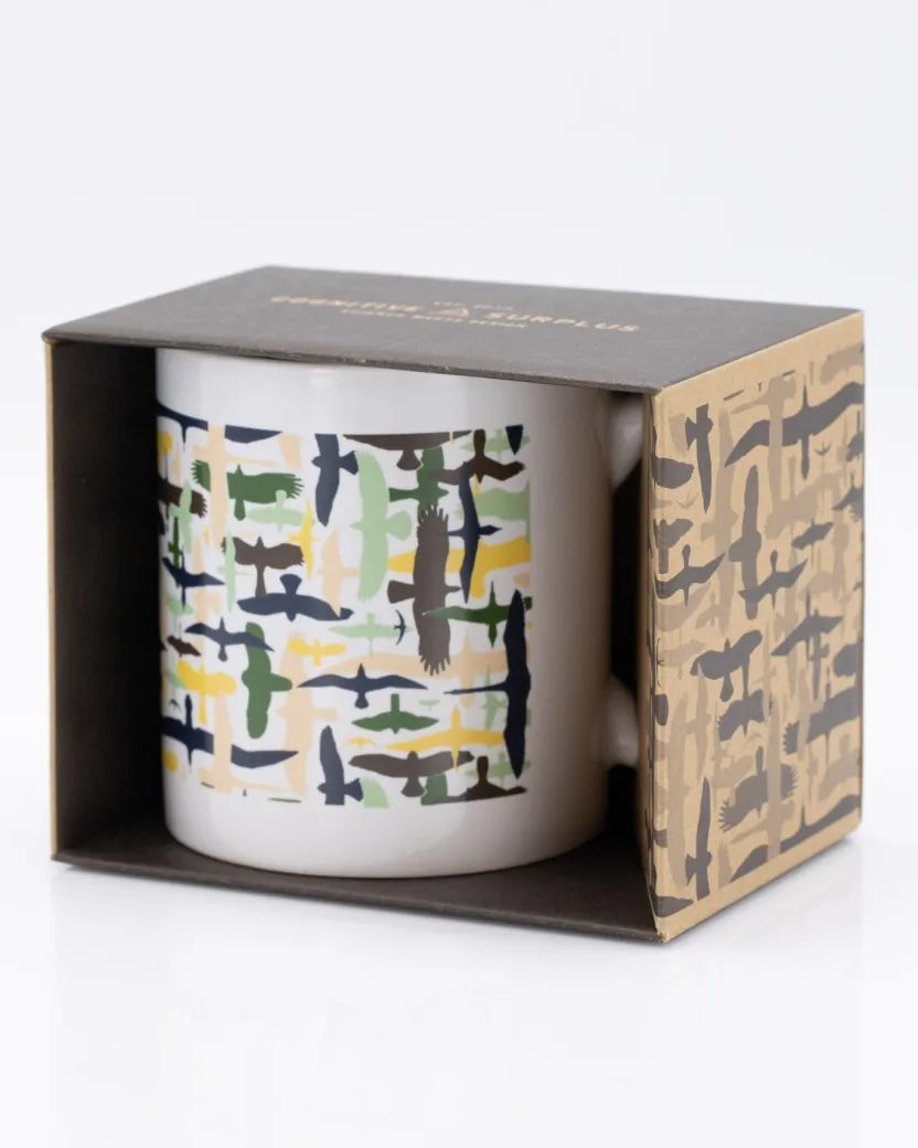 Cognitive Surplus Birds Wingspan Mug 20 oz | Biology Gifts* Mugs | Ornithology