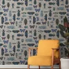 Cognitive Surplus Blue Butterflies and Beetles Wallpaper* Wallpaper | Entomology