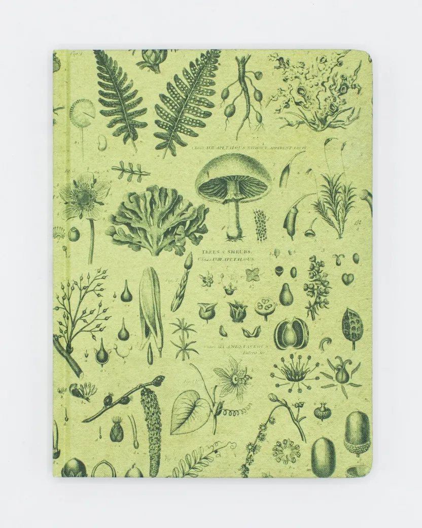 Cognitive Surplus Botanical Print Notebook - Hardcover | Science Notebook* The Hypothesis | Kitchen Science