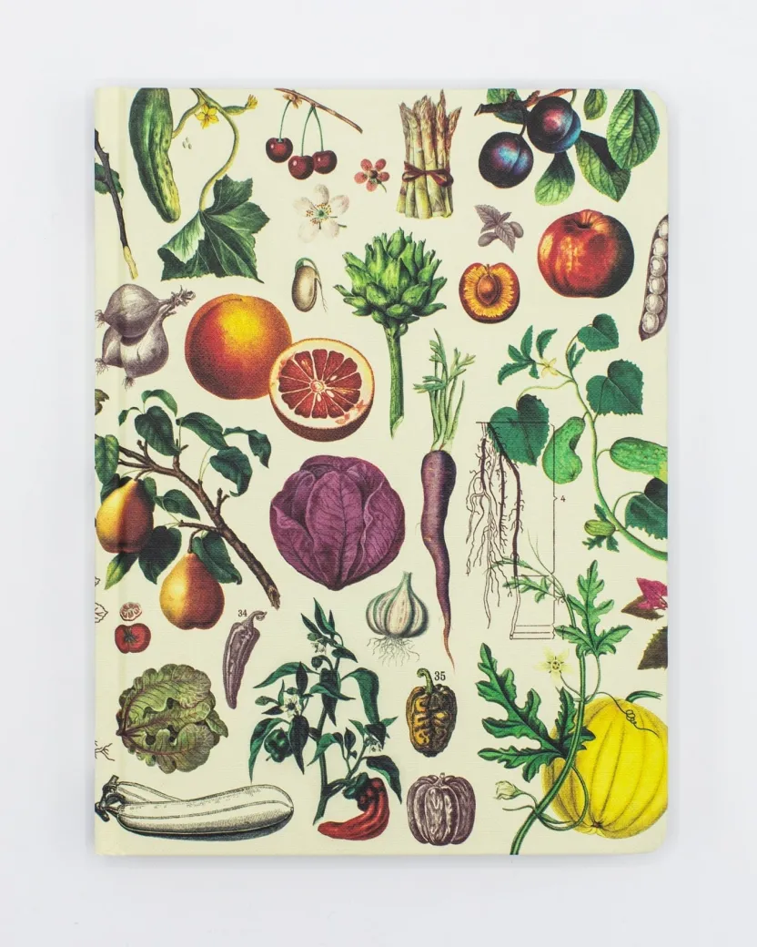 Cognitive Surplus Botanical Print Notebook - Hardcover | Science Notebook* The Hypothesis | Kitchen Science