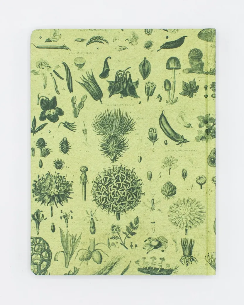 Cognitive Surplus Botanical Print Notebook - Hardcover | Science Notebook* The Hypothesis | Kitchen Science