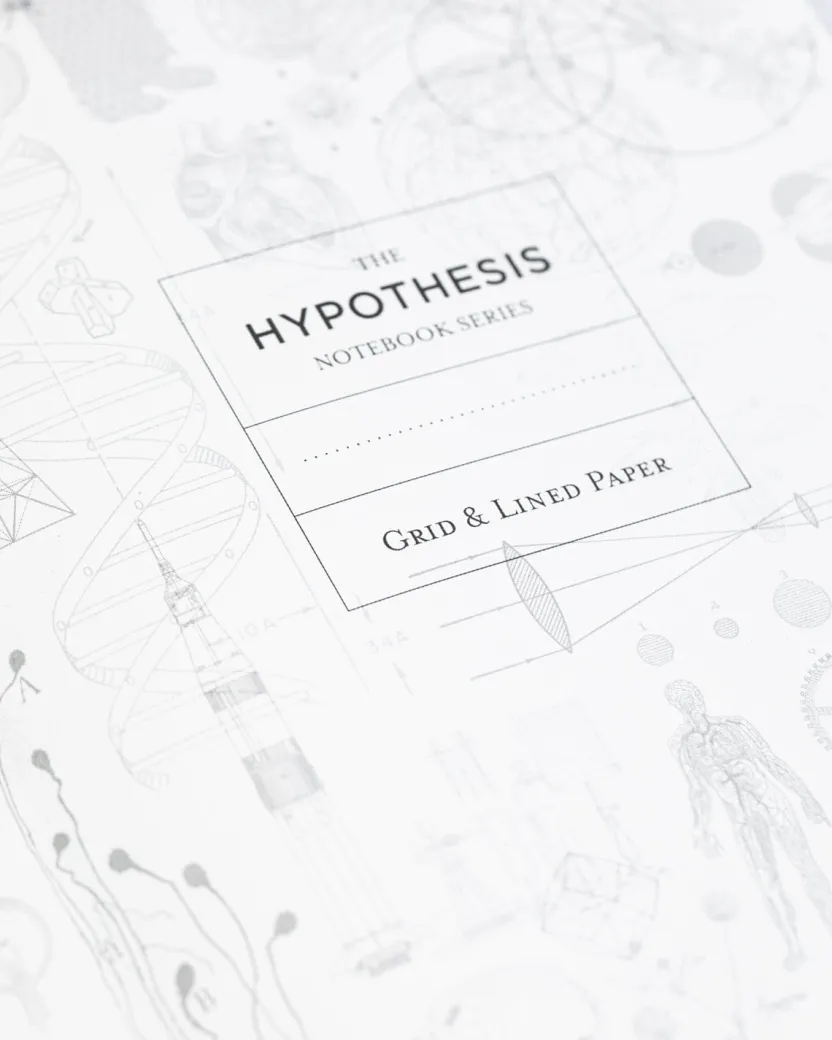 Cognitive Surplus Botanical Print Notebook - Hardcover | Science Notebook* The Hypothesis | Kitchen Science