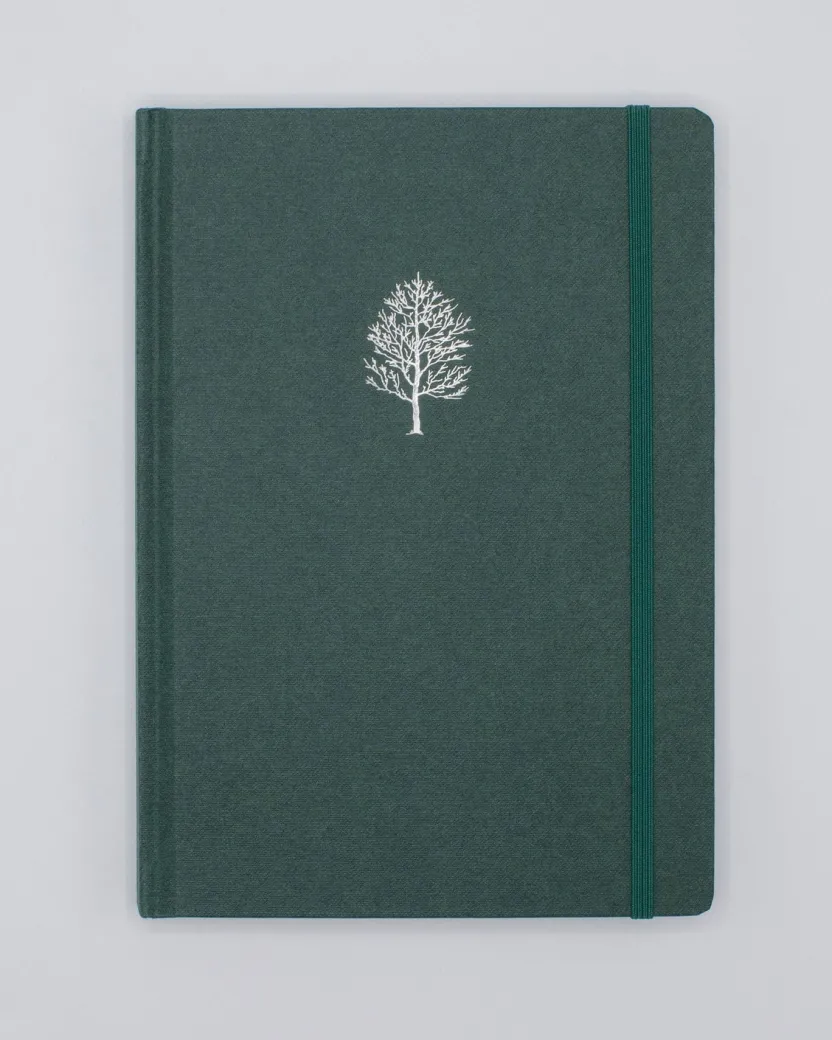 Cognitive Surplus Botany A5 Hardcover Notebook - Dendrology - Dotted Lines | * The Abstract | Botany