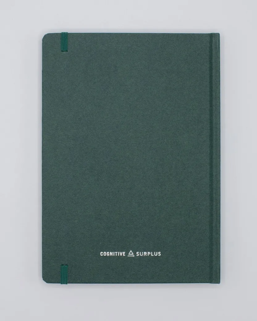 Cognitive Surplus Botany A5 Hardcover Notebook - Dendrology - Dotted Lines | * The Abstract | Botany