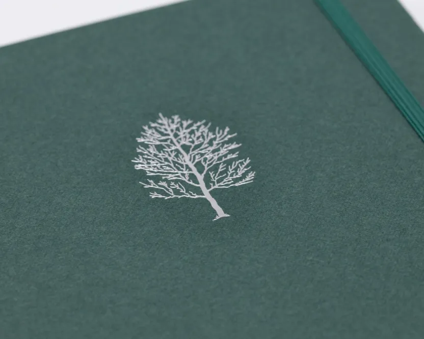 Cognitive Surplus Botany A5 Hardcover Notebook - Dendrology - Dotted Lines | * The Abstract | Botany