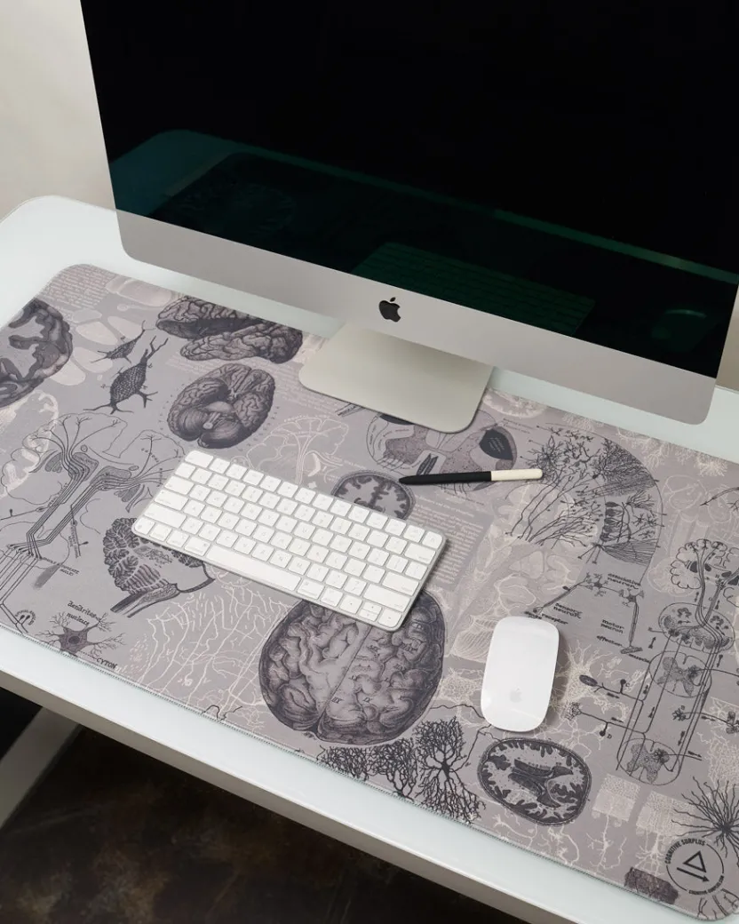 Cognitive Surplus Brain Anatomy Mouse Pad* Mouse Pads | Psychology