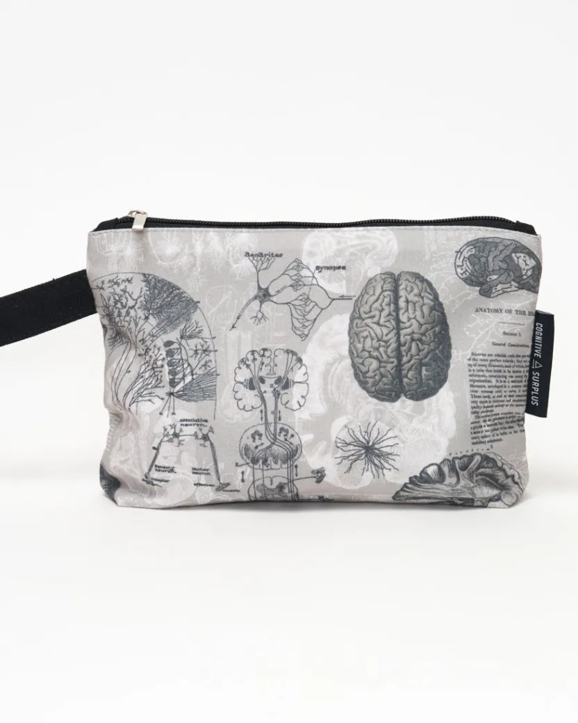 Cognitive Surplus Brain Anatomy Pencil Bag* Pencil Bags | Psychology