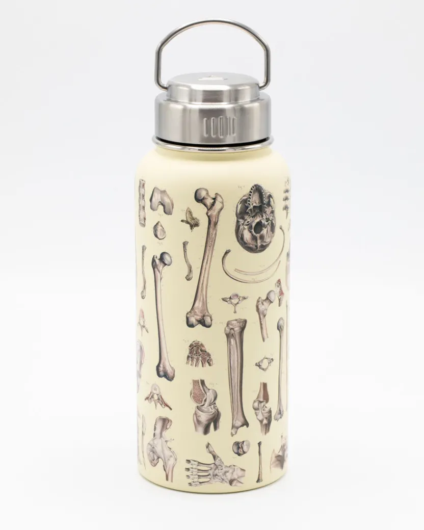 Cognitive Surplus Brain Neuroscience 32 oz Insulated Steel Bottle by* Travel Mugs | Water Bottles