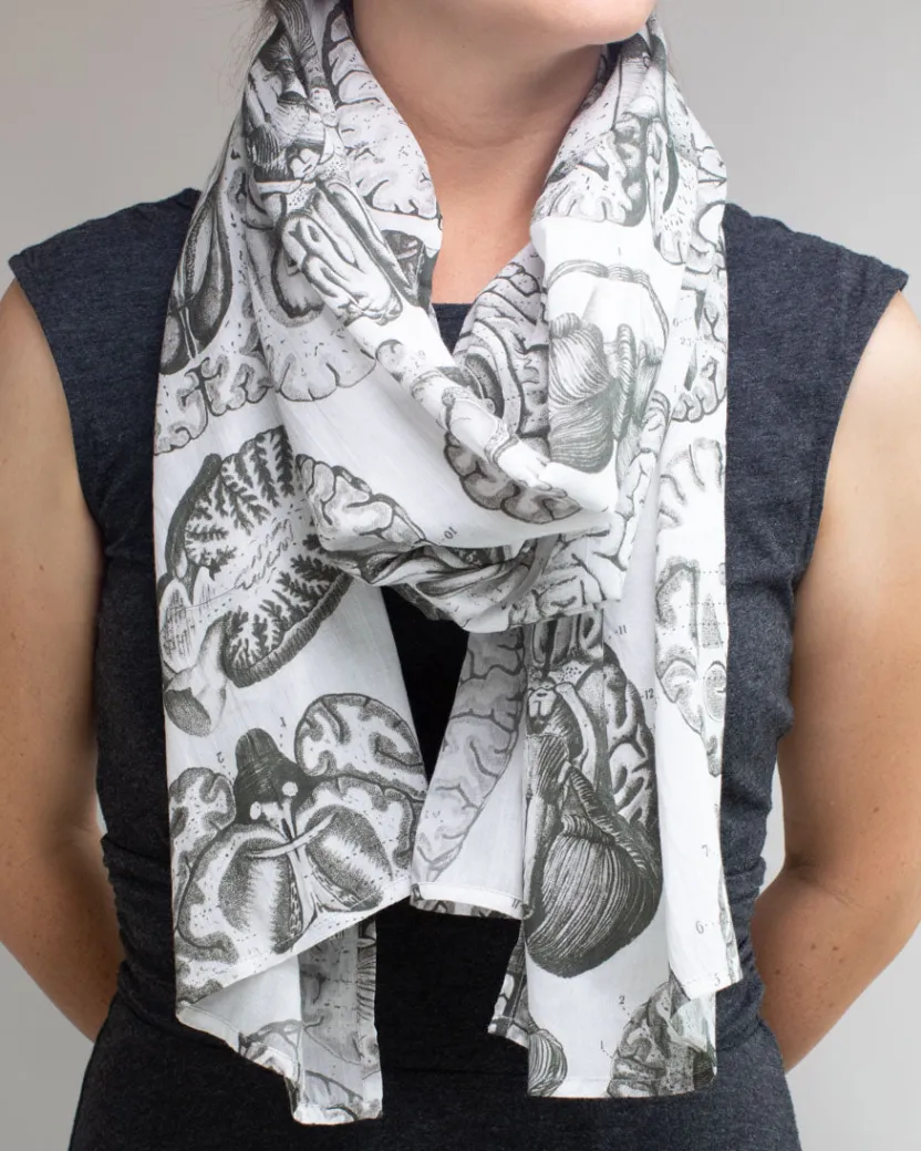 Cognitive Surplus Brain Scan Scarf* Scarves | Psychology