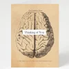 Cognitive Surplus Brain: Thinking of You Greeting Card - Medical Illustration Card* Greeting Cards | Psychology