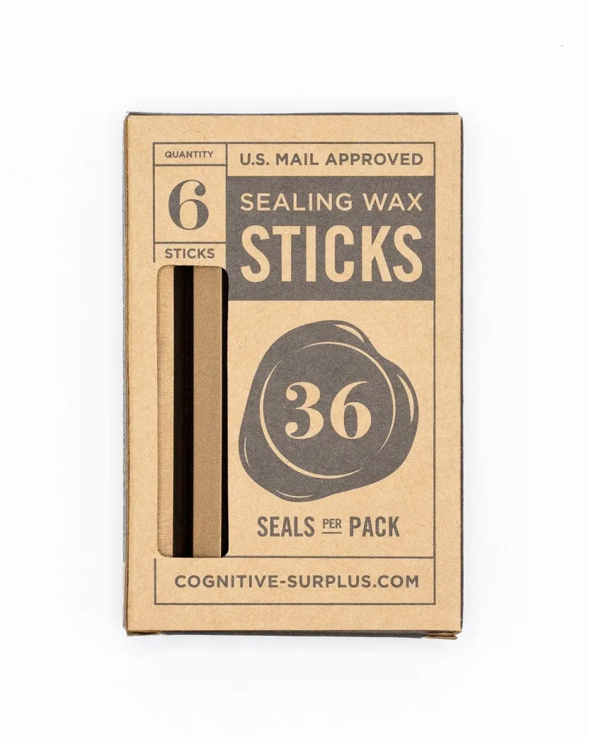 Cognitive Surplus Bronze Shimmer Sealing Wax Sticks* Wax Sticks