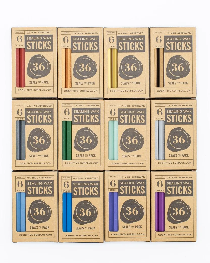 Cognitive Surplus Bronze Shimmer Sealing Wax Sticks* Wax Sticks