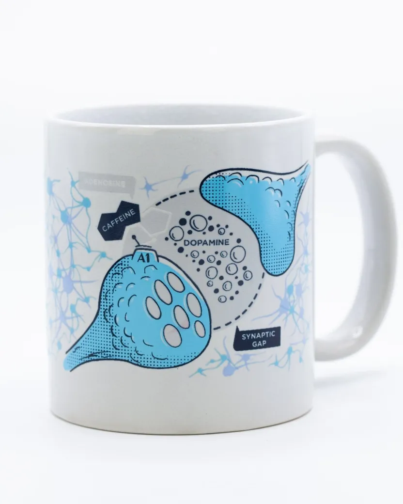 Cognitive Surplus Caffeine Mug, Heat Change Mug 20 oz | Coffee Chemistry* Mugs | Pharmacy