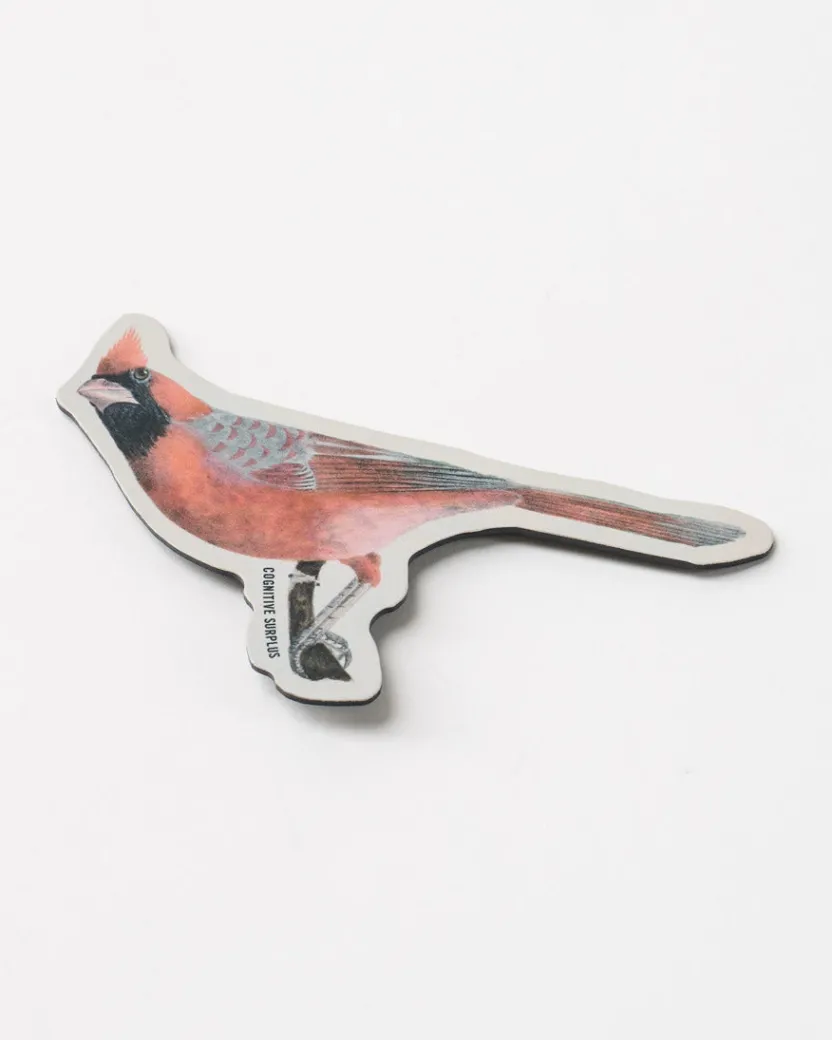 Cognitive Surplus Cardinal Bird Magnet* Magnets | Ornithology