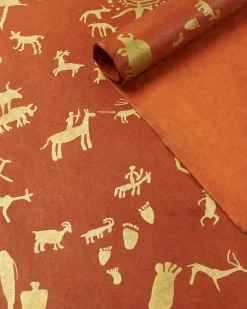 Cognitive Surplus Cave Paintings Wrapping Paper* Wrapping Paper | Paleontology