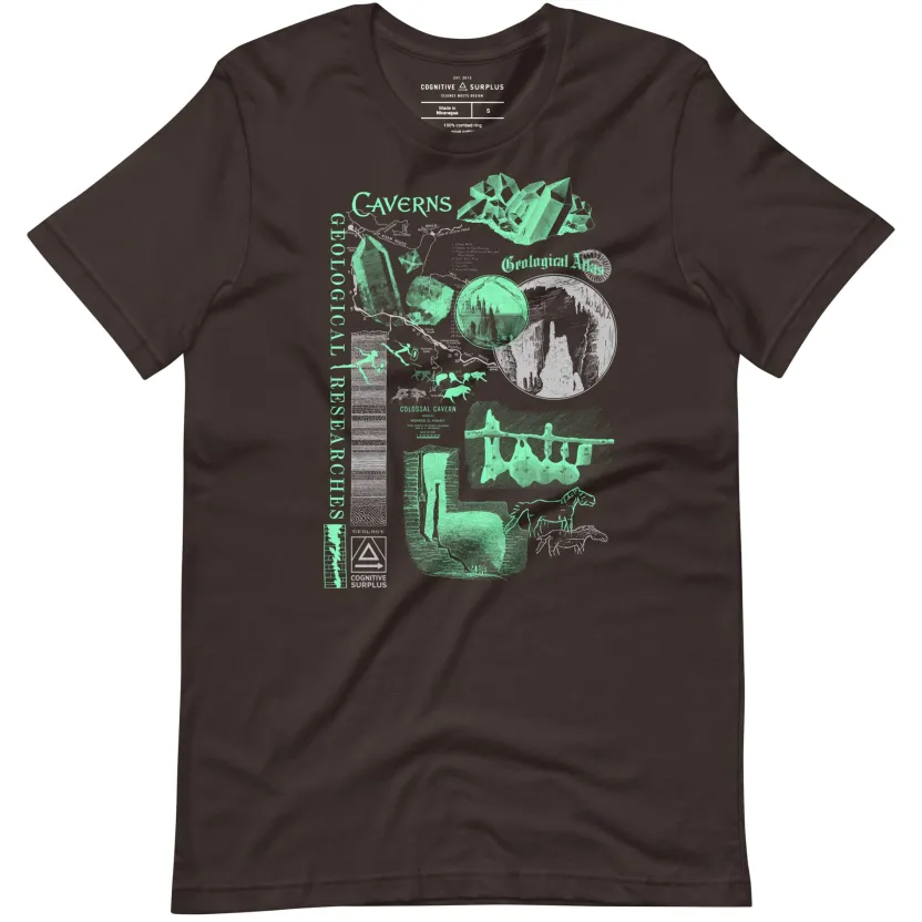 Cognitive Surplus Caverns Graphic Tee* Unisex Graphic Tees | Geology + Earth Science
