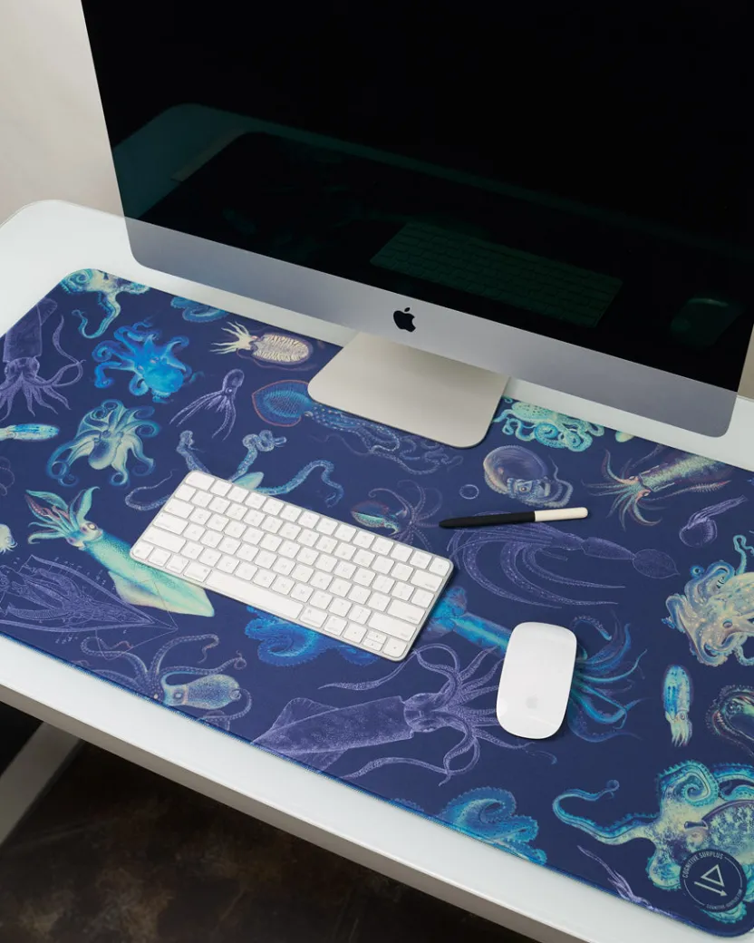 Cognitive Surplus Cephalopods Mouse Pad* Mouse Pads | Marine Biology
