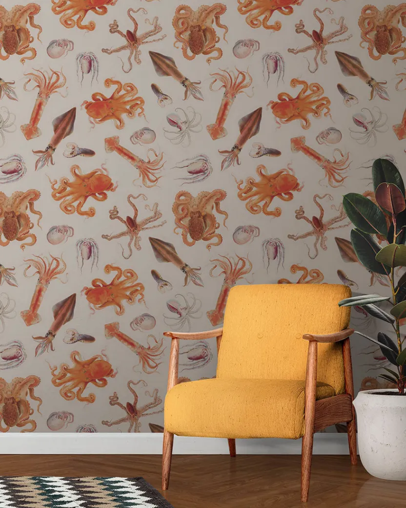 Cognitive Surplus Cephalopods Wallpaper* Wallpaper | Marine Biology