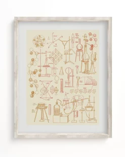 Cognitive Surplus Chemistry Lab Museum Print | Chemistry Gift* Wall Art | Pharmacy
