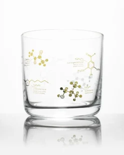 Cognitive Surplus Chemistry of Whiskey Glass - Scotch Glass | * Rocks Glasses | Pharmacy