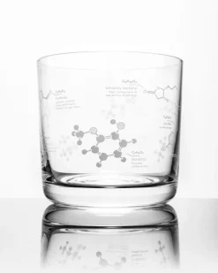 Cognitive Surplus Chemistry of Whiskey Glass - Scotch Glass | * Rocks Glasses | Pharmacy