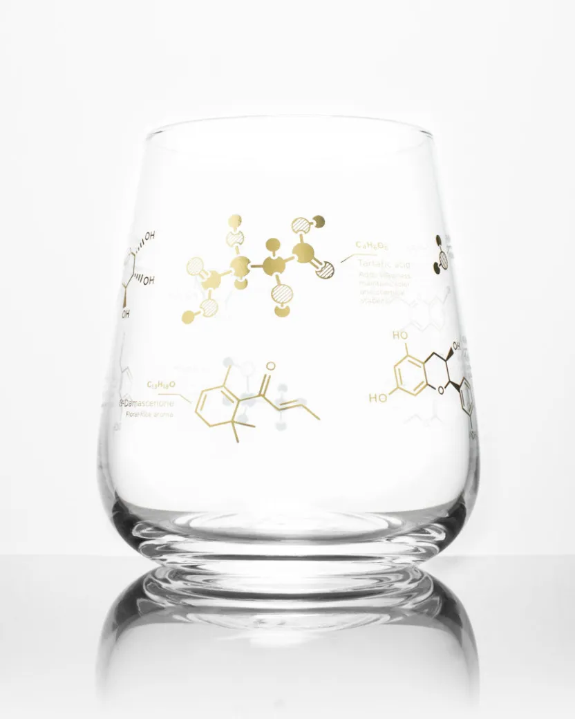 Cognitive Surplus Chemistry of Wine Glass - Chemistry Gift | * Wine Glasses | Pharmacy
