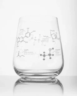 Cognitive Surplus Chemistry of Wine Glass - Chemistry Gift | * Wine Glasses | Pharmacy