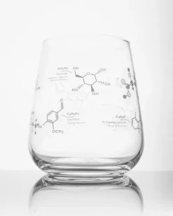 Cognitive Surplus Chemistry of Wine Glass - Chemistry Gift | * Wine Glasses | Pharmacy