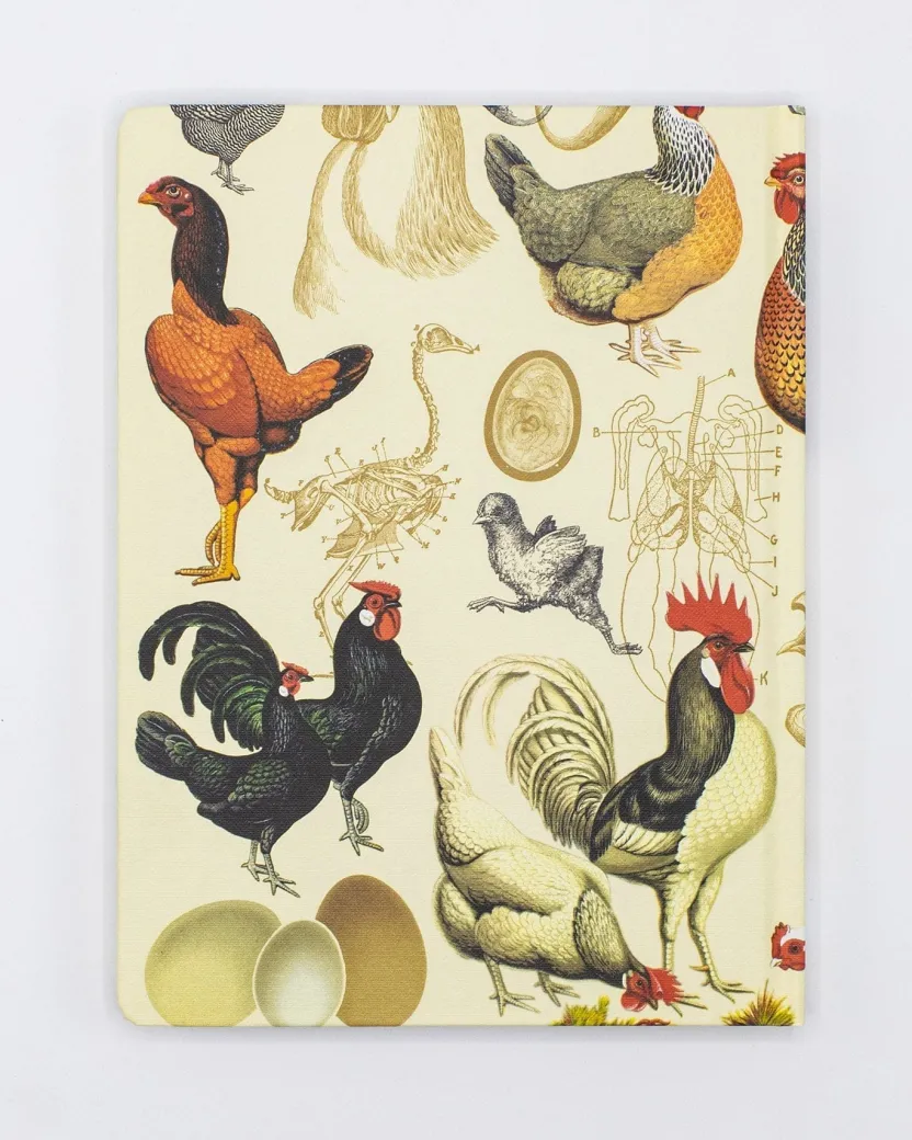 Cognitive Surplus Chicken Hardcover Notebook | Ecology* The Hypothesis | Veterinary Science