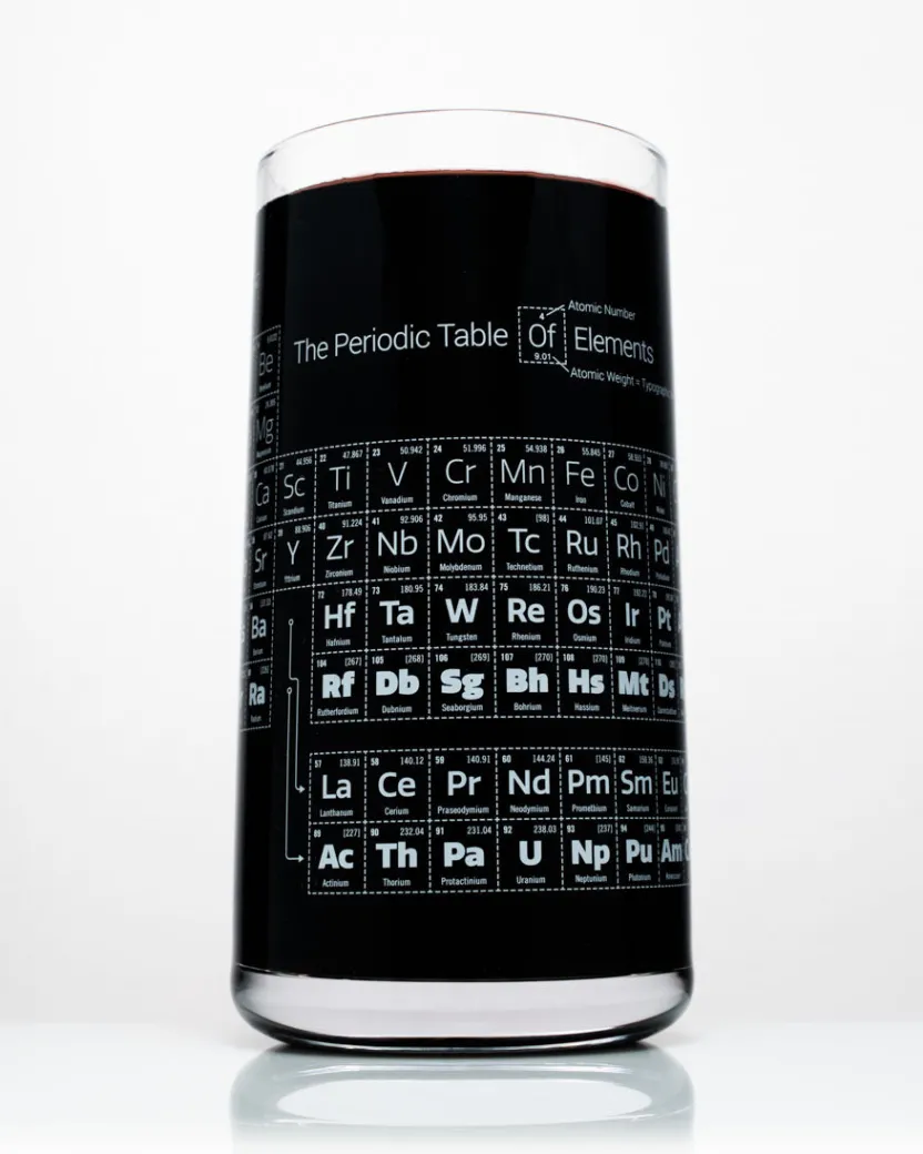 Cognitive Surplus Classic Science Drinking Glasses Set of 12 | * Drinking Glasses | Multi-Pack Collections