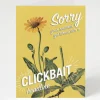 Cognitive Surplus Clickbait Headline Greeting Card | * Greeting Cards