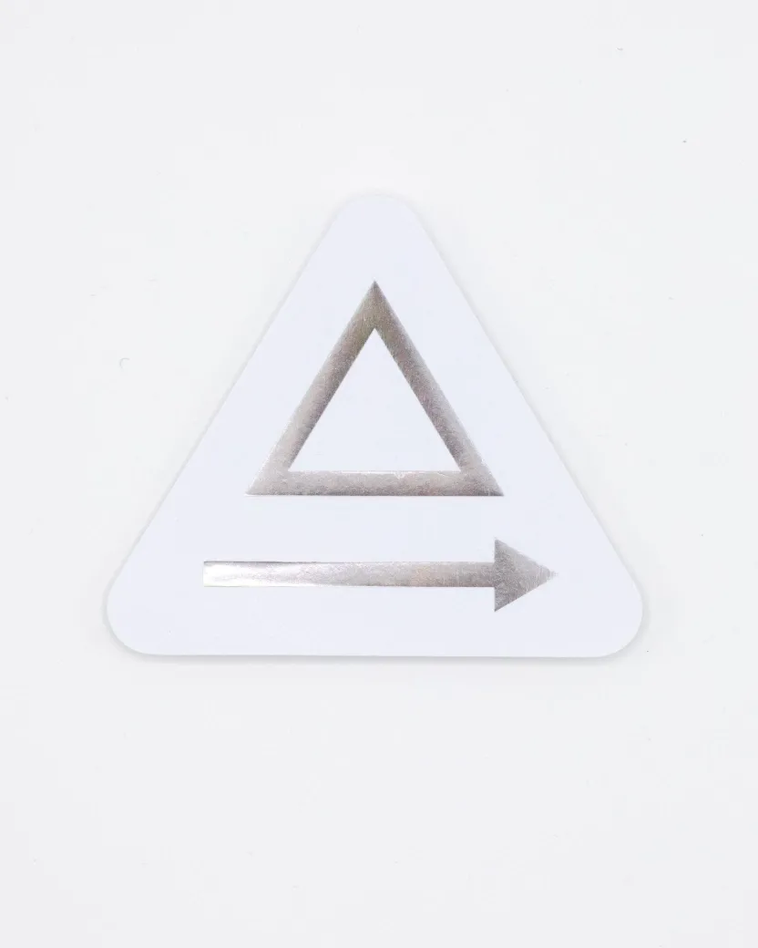 Cognitive Surplus Triangle Sticker* Stickers