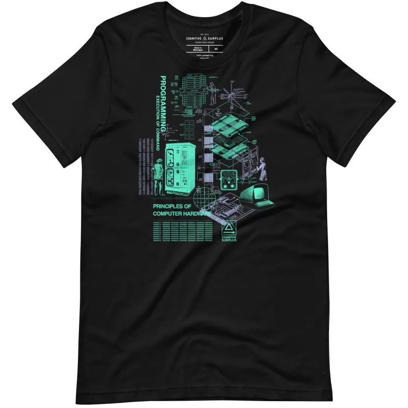 Cognitive Surplus Computer Science Graphic Tee* Unisex Graphic Tees | Computer Science
