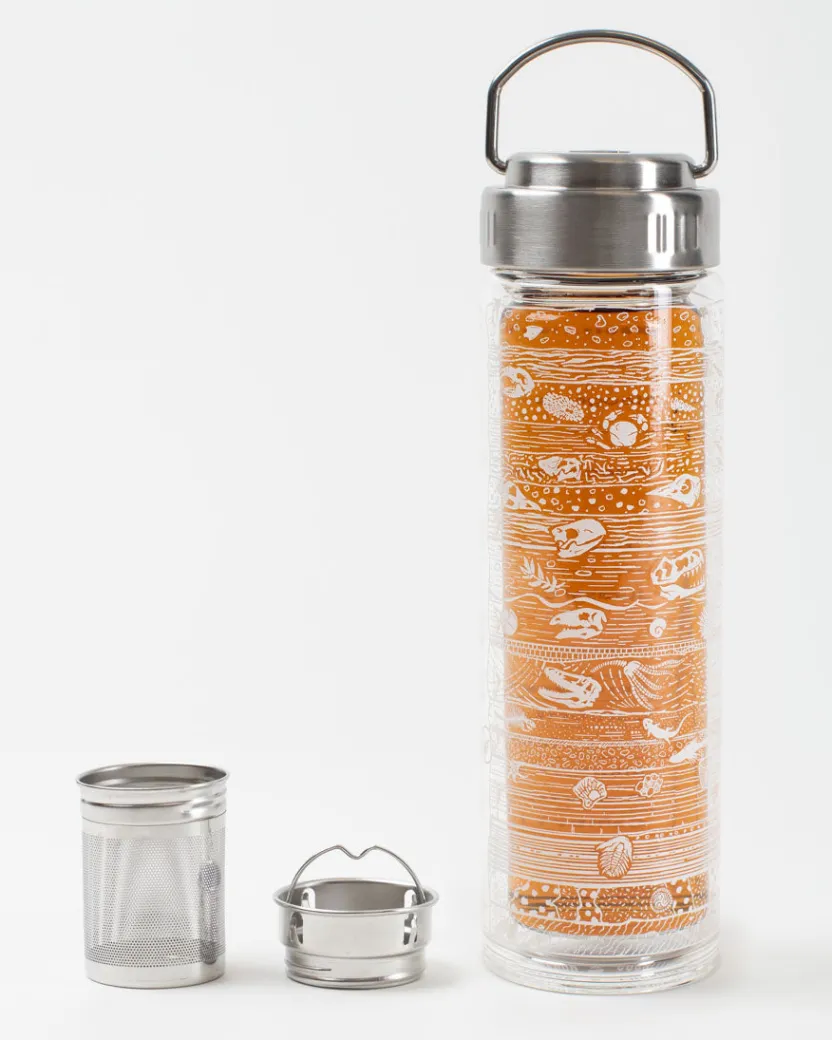 Cognitive Surplus Core Sample Loose Leaf Tea Infuser | Geology Gift* Tea Infusers | Paleontology