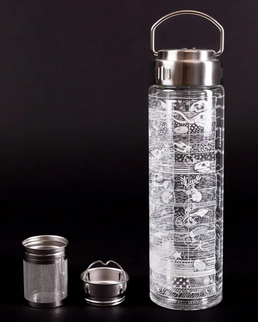 Cognitive Surplus Core Sample Loose Leaf Tea Infuser | Geology Gift* Tea Infusers | Paleontology