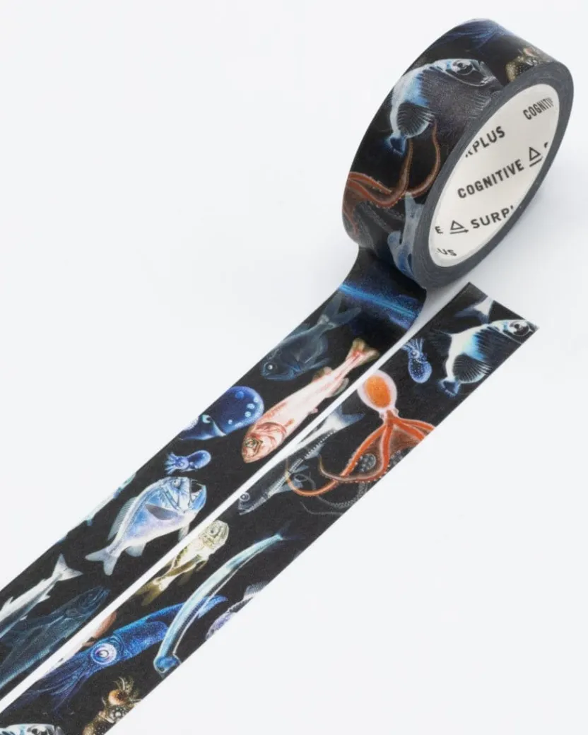 Cognitive Surplus Creatures of the Ocean Deep Washi Tape* Washi Tape | Marine Biology