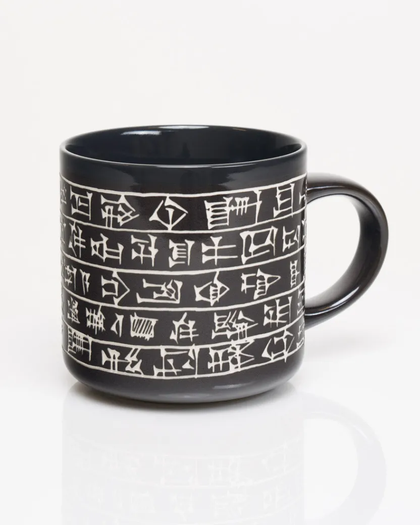 Cognitive Surplus Cuneiform Mug - Hand Carved | * Mugs | Anthropology & Archaeology