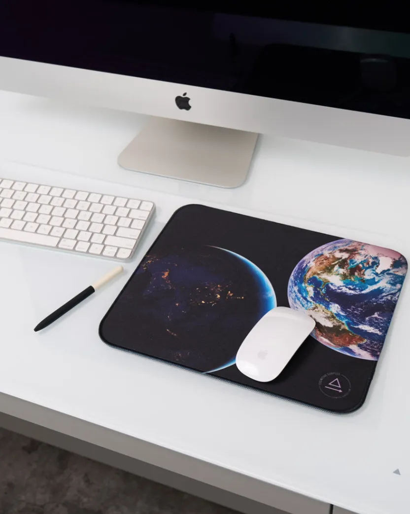 Cognitive Surplus Day & Night on Earth Mouse Pad* Mouse Pads | Geology + Earth Science