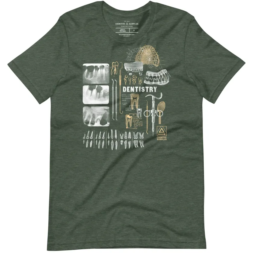 Cognitive Surplus Dentistry Graphic Tee* Unisex Graphic Tees | Medicine