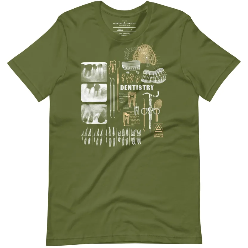 Cognitive Surplus Dentistry Graphic Tee* Unisex Graphic Tees | Medicine