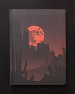 Cognitive Surplus Desert Moon Dark Matter Notebook* Black Paper Notebooks | The Dark Matter