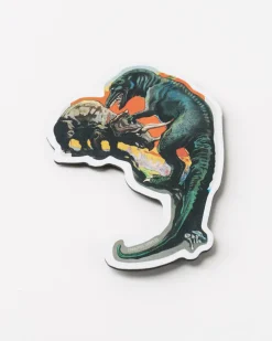 Cognitive Surplus Dinosaur Fight Magnet* Magnets | Paleontology