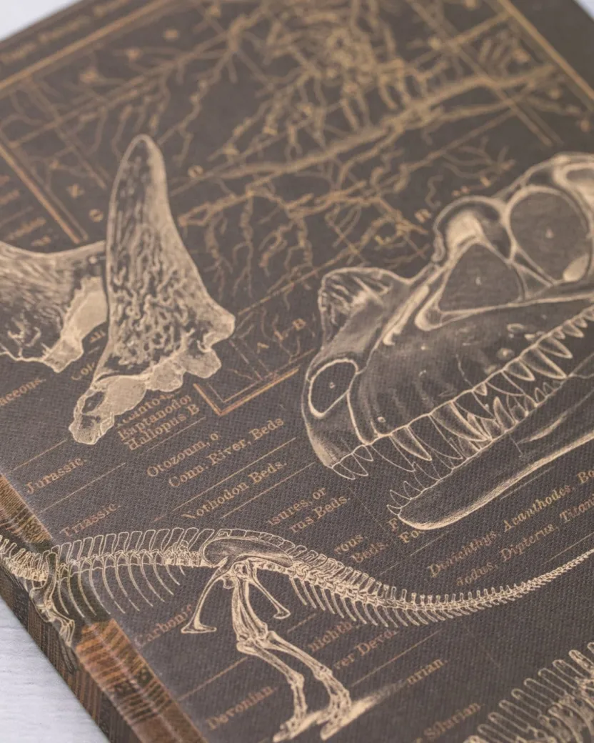 Cognitive Surplus Dinosaur Hardcover Notebook | Paleontology* The Hypothesis | Paleontology