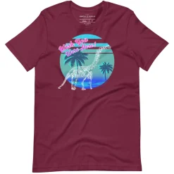 Cognitive Surplus Dinosaur Wish You Were Here Graphic Tee* Unisex Graphic Tees
