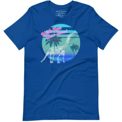Cognitive Surplus Dinosaur Wish You Were Here Graphic Tee* Unisex Graphic Tees