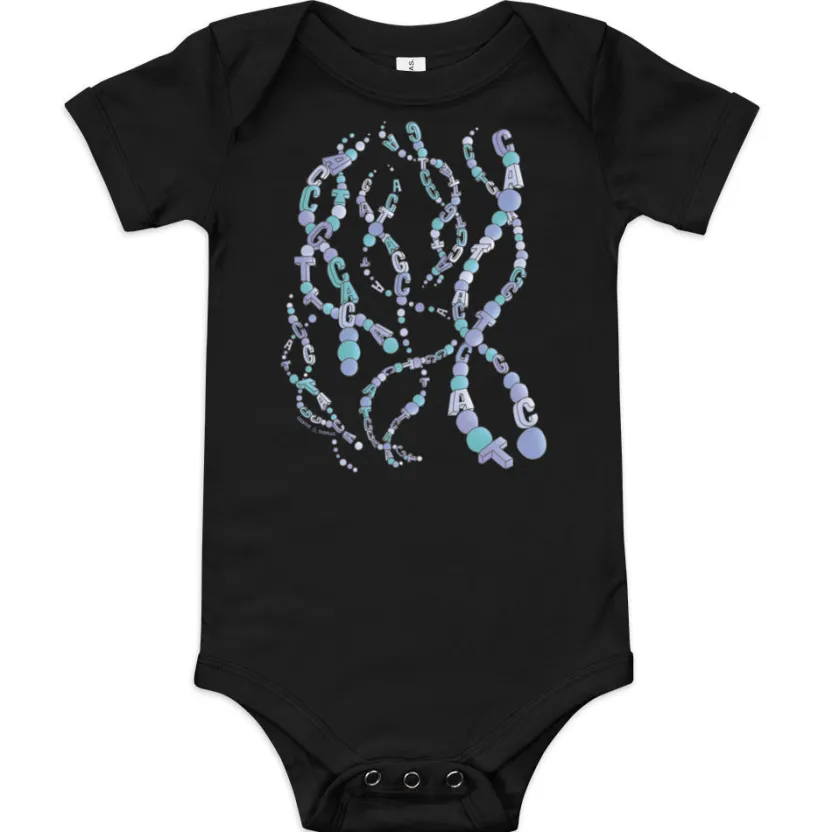 Cognitive Surplus DNA Baby Bodysuit* Baby Bodysuits | Genetics