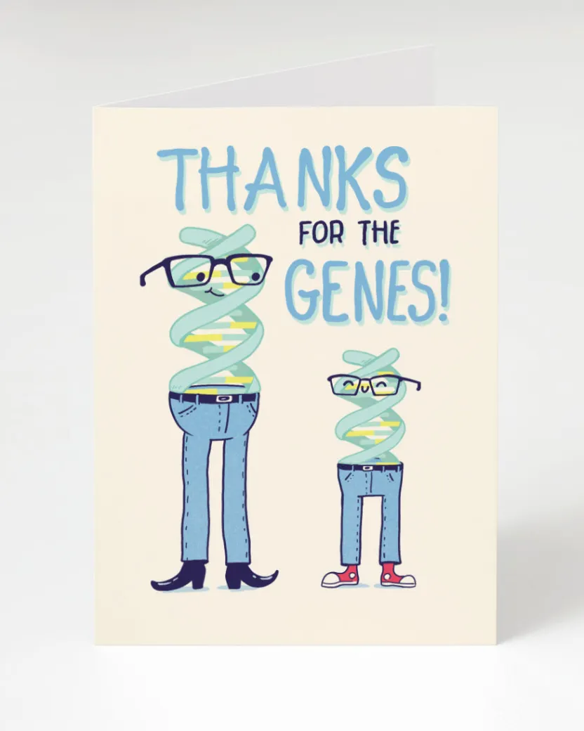 Cognitive Surplus DNA Fathers Day Card - Mothers Day Card | * Greeting Cards | Genetics