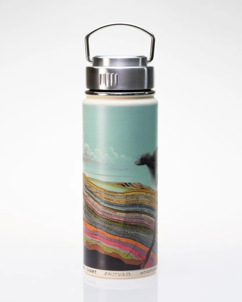 Cognitive Surplus Earth's Geology Stainless Steel Travel Mug | * Travel Mugs | Water Bottles