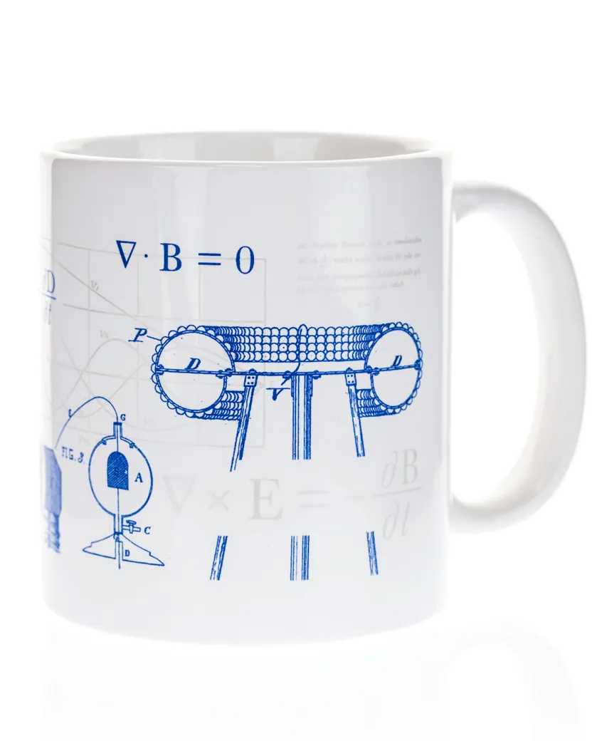 Cognitive Surplus Electromagnetism Mug 20 oz | Physics Gift* Mugs | Physics