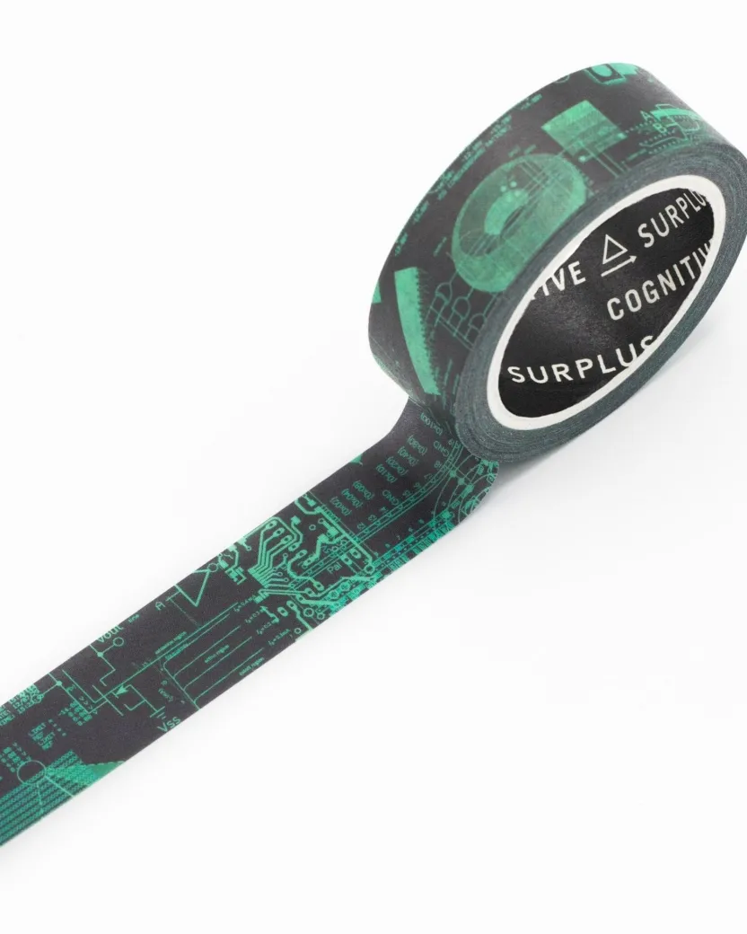 Cognitive Surplus Electronics Engineering Washi Tape* Washi Tape | Physics
